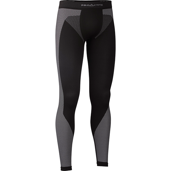 ProActive Síðar nærbuxur Baselayer, Svartur