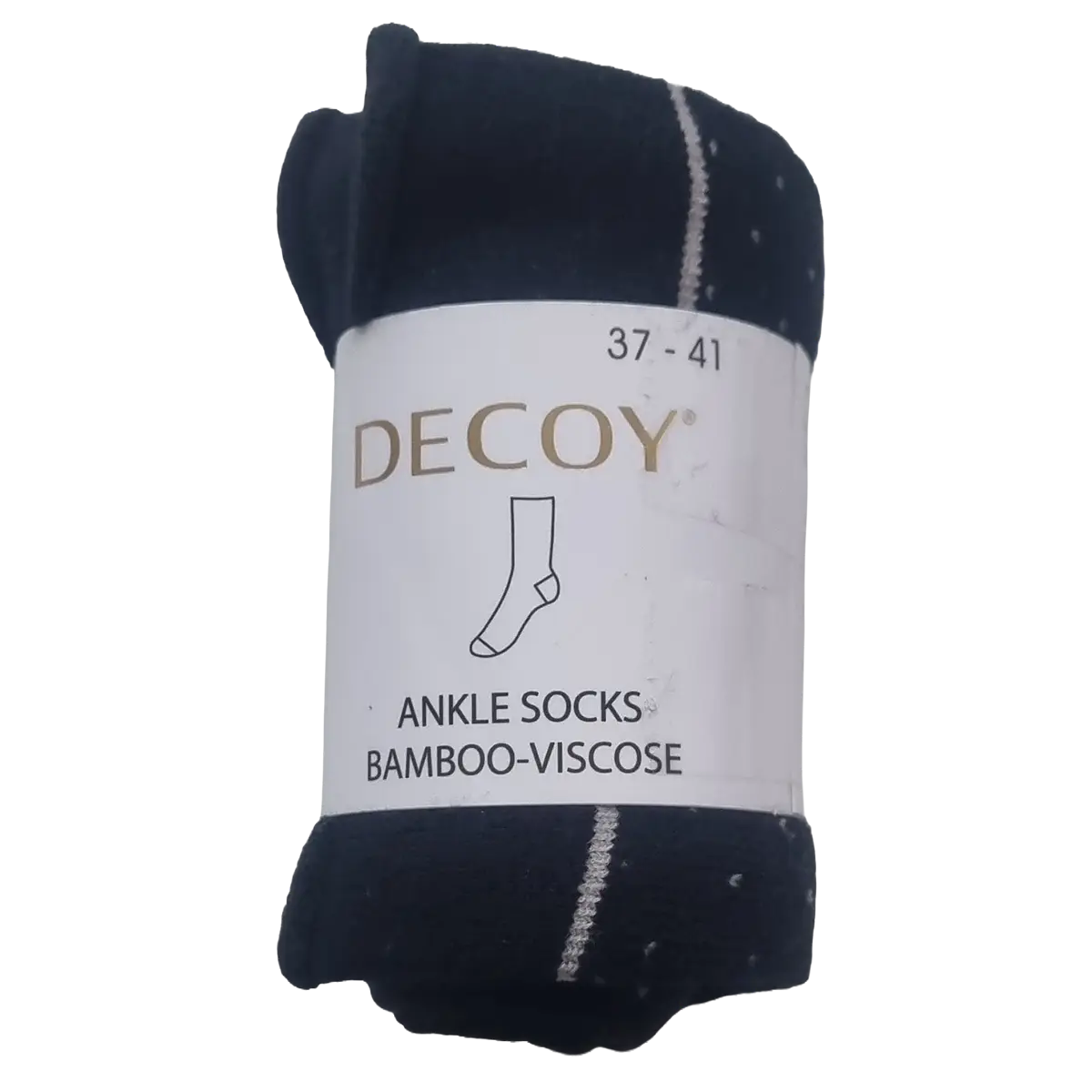 DECOY ankle sock fine knit bam (Multicolour)