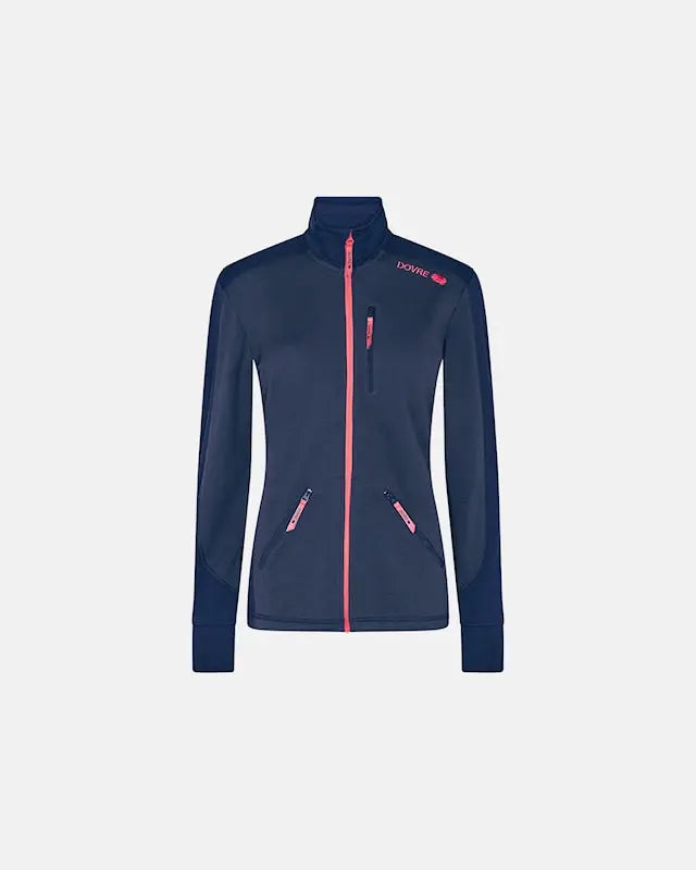 Dovre Women Mid Full Zip (Navy)