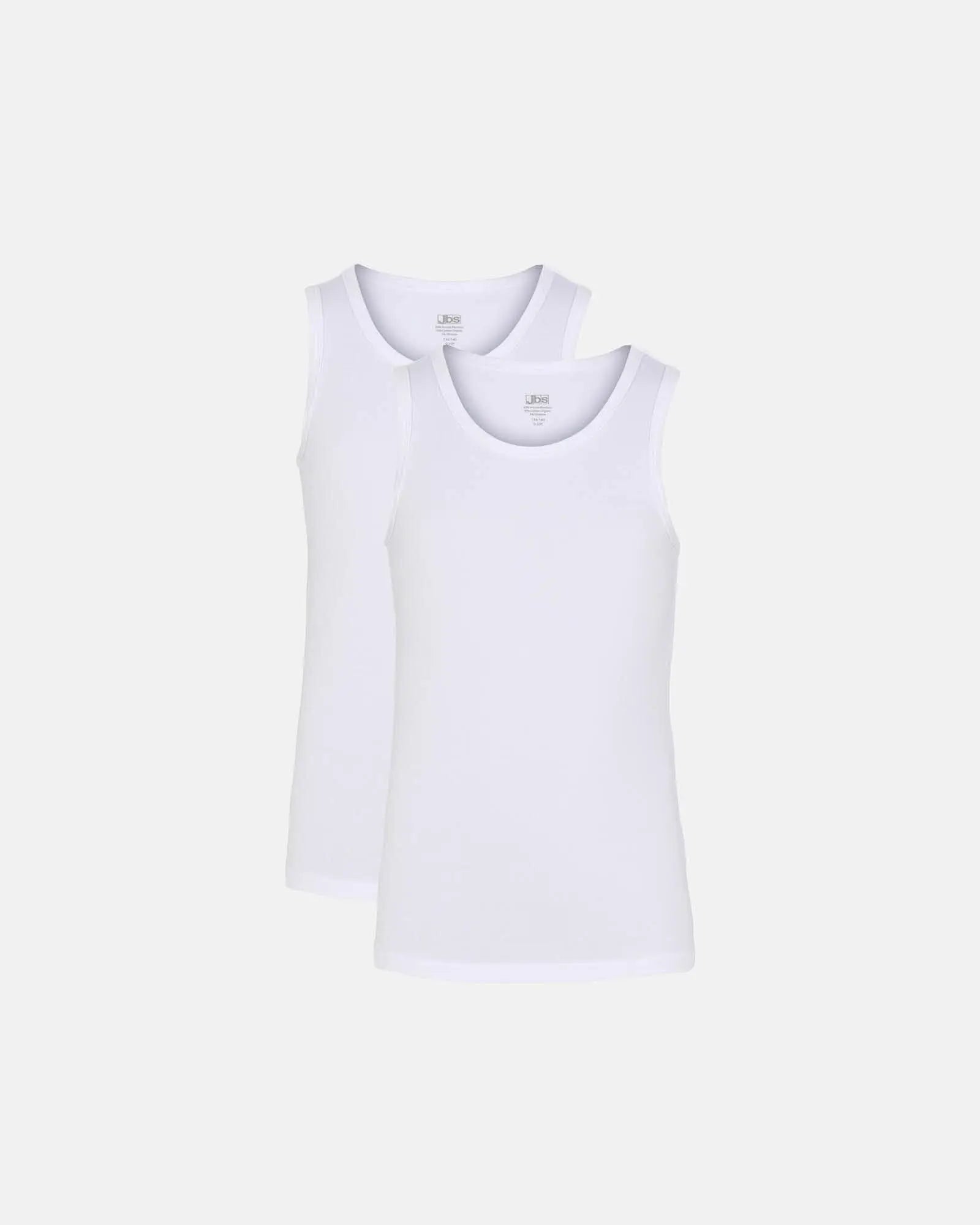 JBS Boys 2-pack singlet FSC (White)