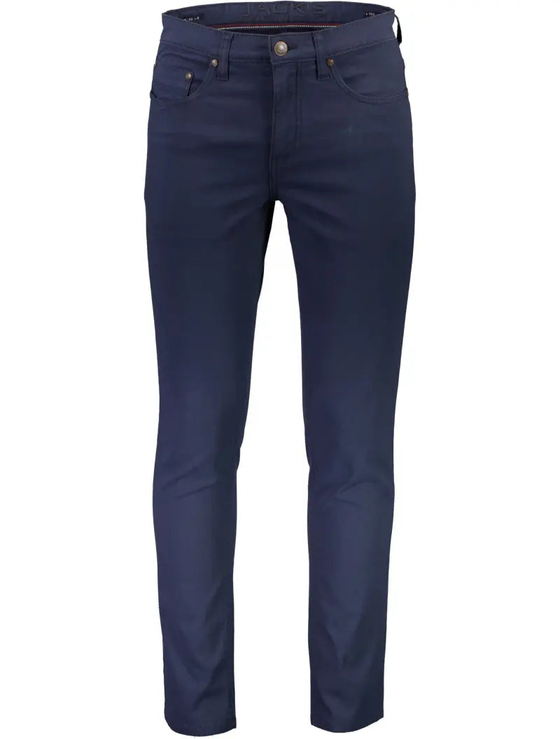1927: Cashmere touch pants-DK NAVY