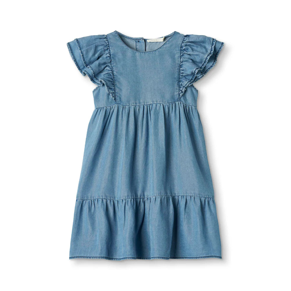 Hi Dress (Light Denim Blue)