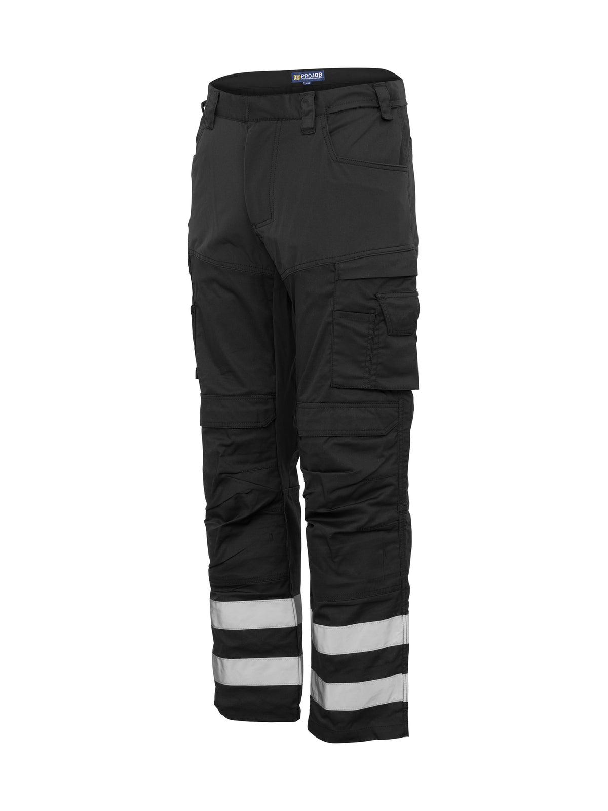 ProJob 2509 vinnubuxur stretch, Svartur
