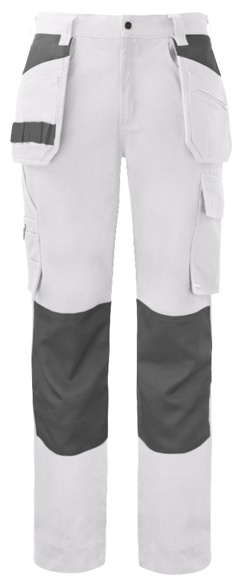 ProJob 5530 mittisbuxur bómull (hvítar), Hvítur