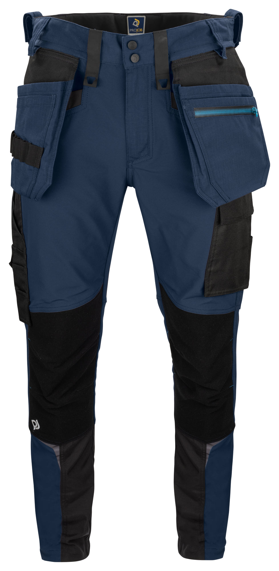 ProJob 5550 vinnubuxur stretch (dökkbláar), Dökkblár