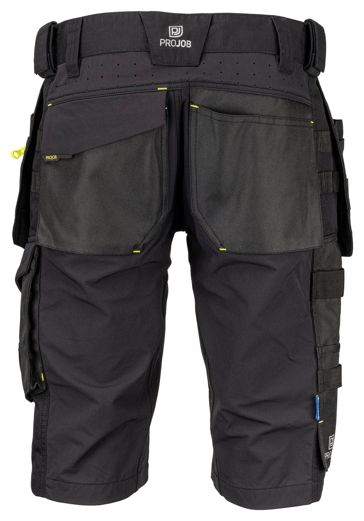 ProJob 5562 vinnustuttbuxur stretch, Svartur