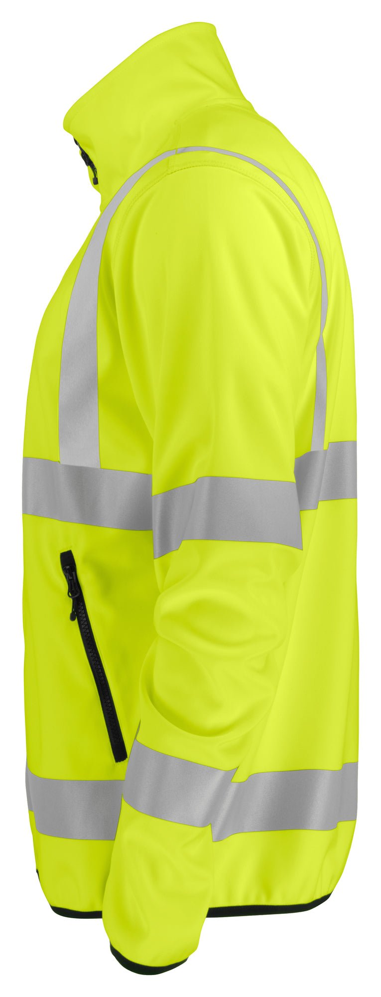ProJob 6105 sýnileikajakki softshell klasi 3, Gulur/svartur