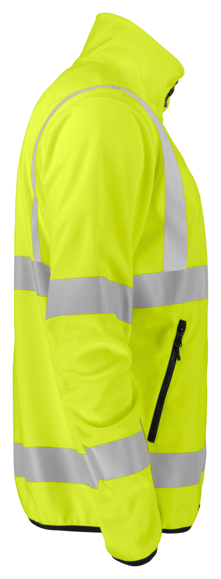 ProJob 6105 sýnileikajakki softshell klasi 3, Gulur/svartur