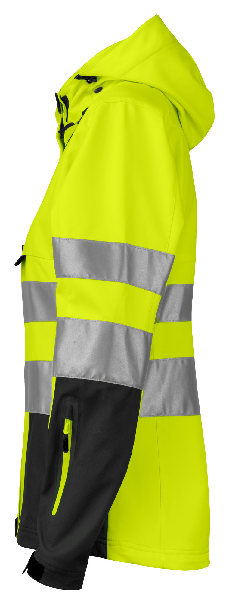 ProJob 6423 sýnileikajakki dömu, Gulur/svartur