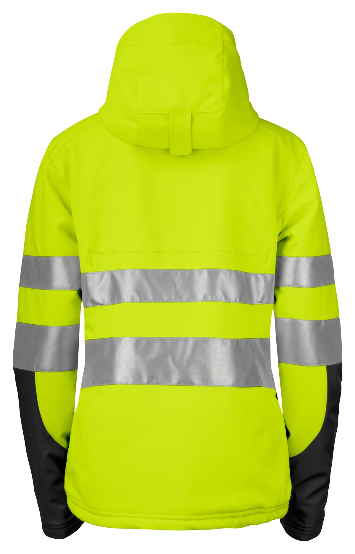 ProJob 6424 sýnileikajakki dömu fóðraður, Gulur/svartur
