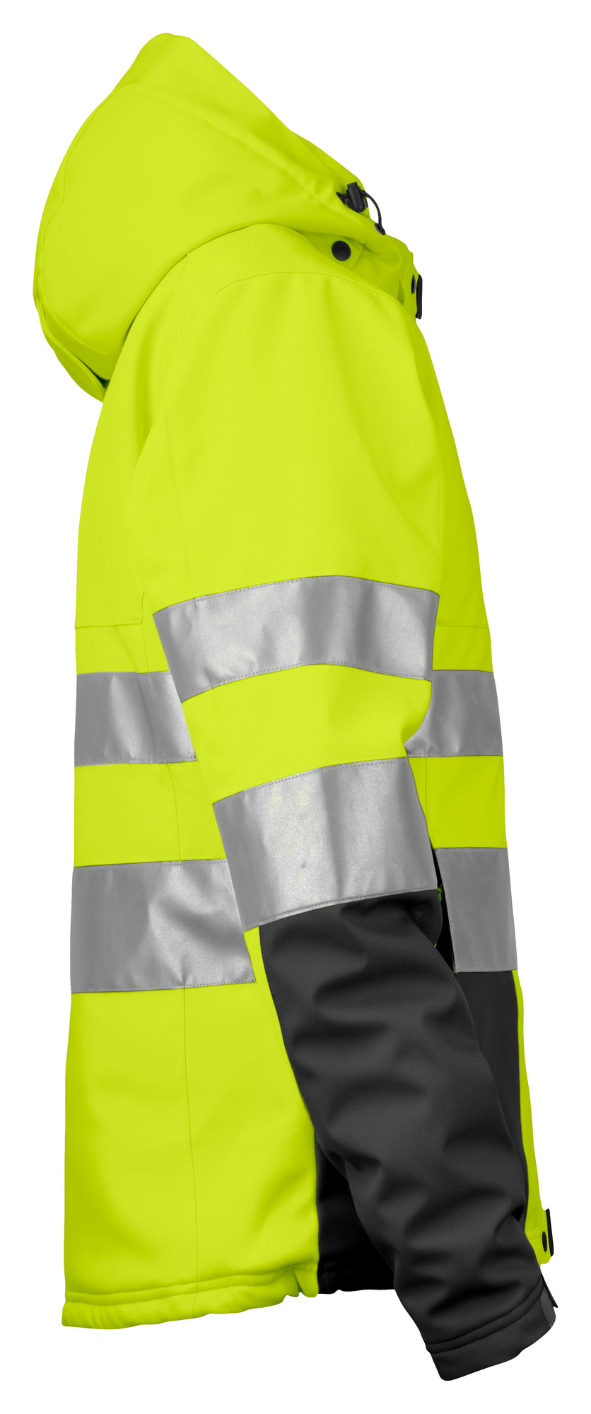 ProJob 6424 sýnileikajakki dömu fóðraður, Gulur/svartur