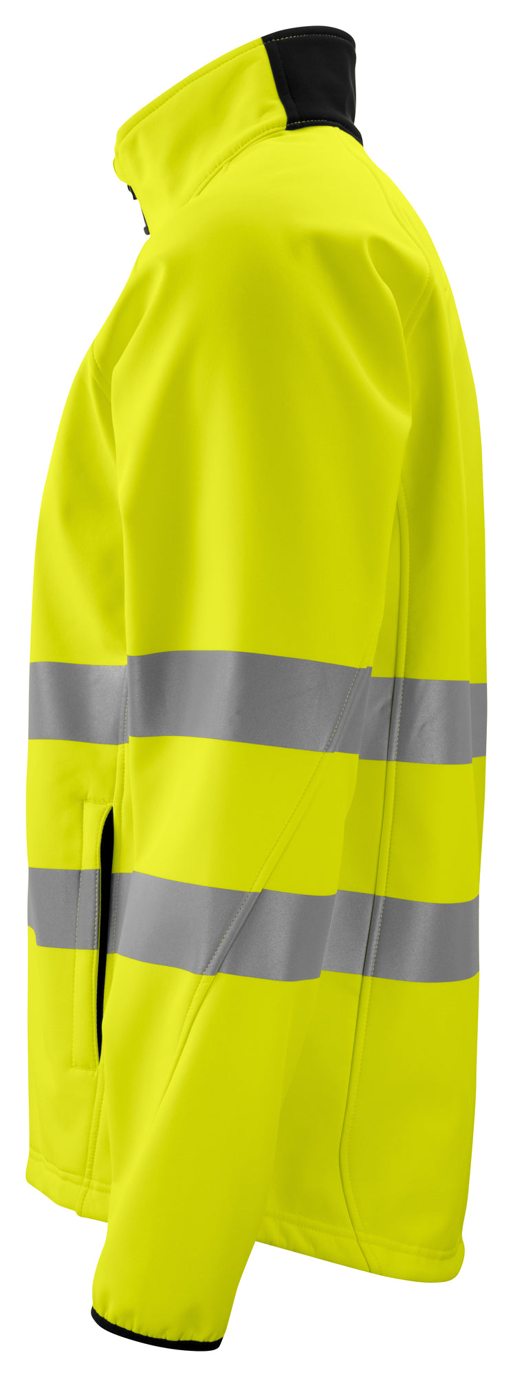 ProJob 6432 softshell jakki klasi 3, Gulur/svartur