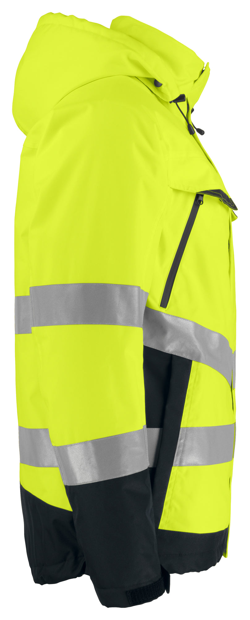 ProJob 6441 skeljakki fóðraður (gulur/svartur), Gulur/svartur