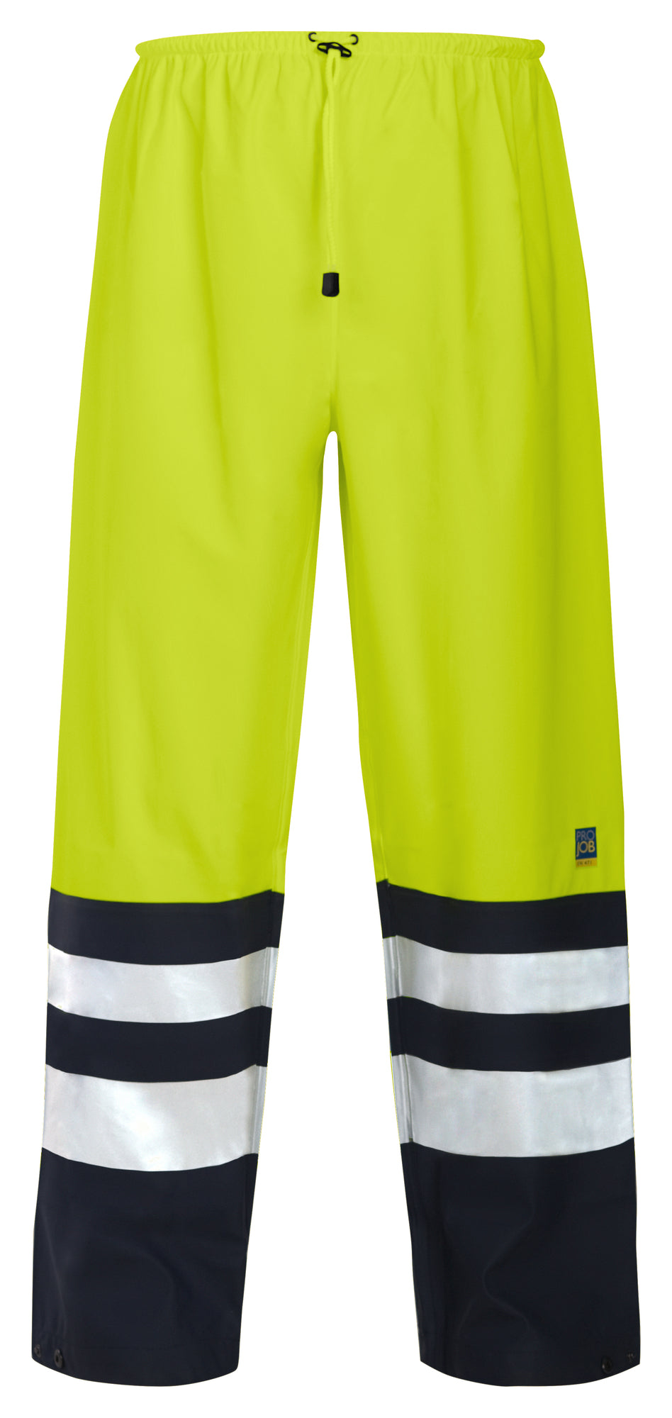 ProJob 6504 regnbuxur Hi-Viz (gular/svartar), Gulur/svartur