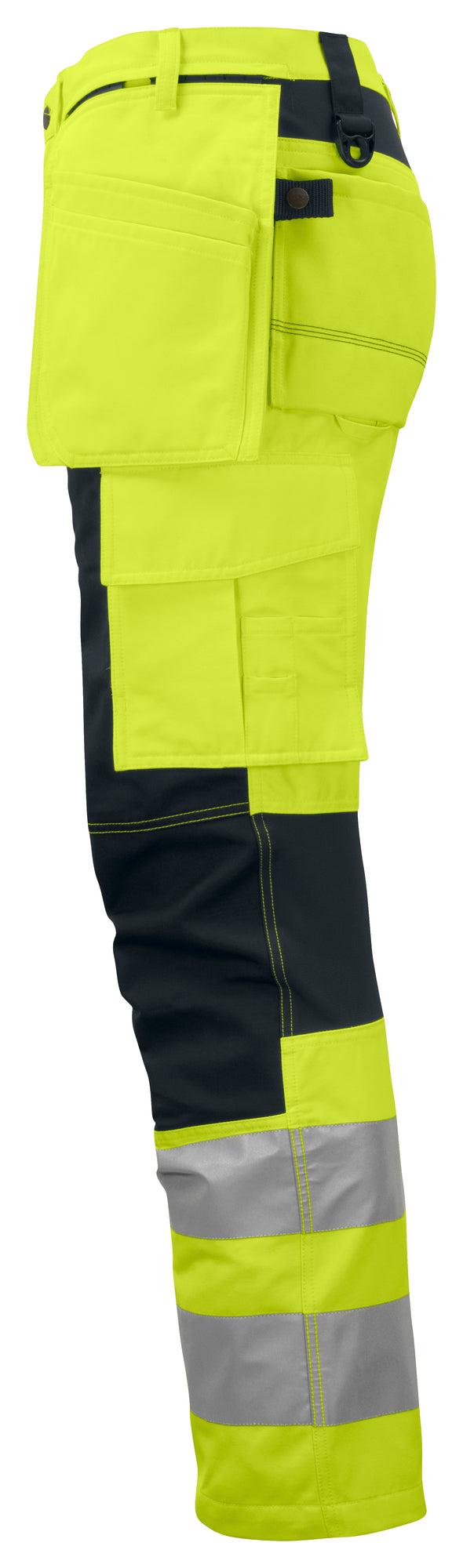 ProJob 6513 sýnileikabuxur stretch, Gulur/svartur