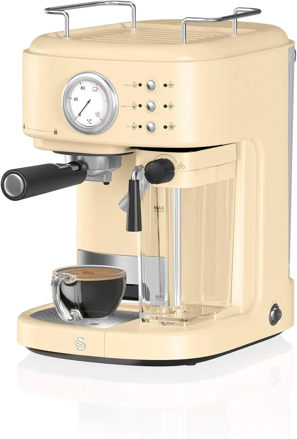 SWAN Espresso Auto Coffee Maker – Automatic Espresso Machine for Home Use