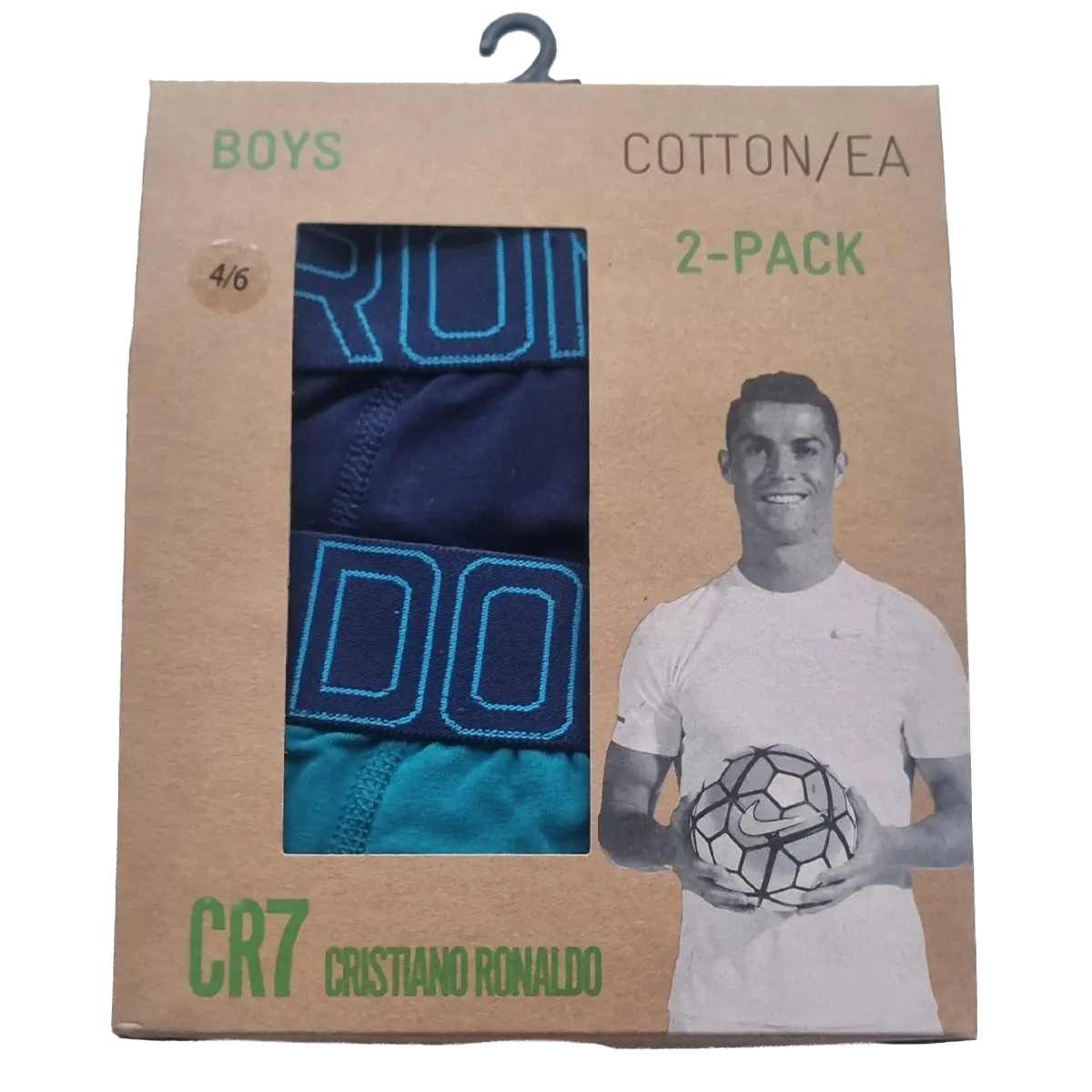 CR7 Boys Trunk 2-pack. (Multicolour) out