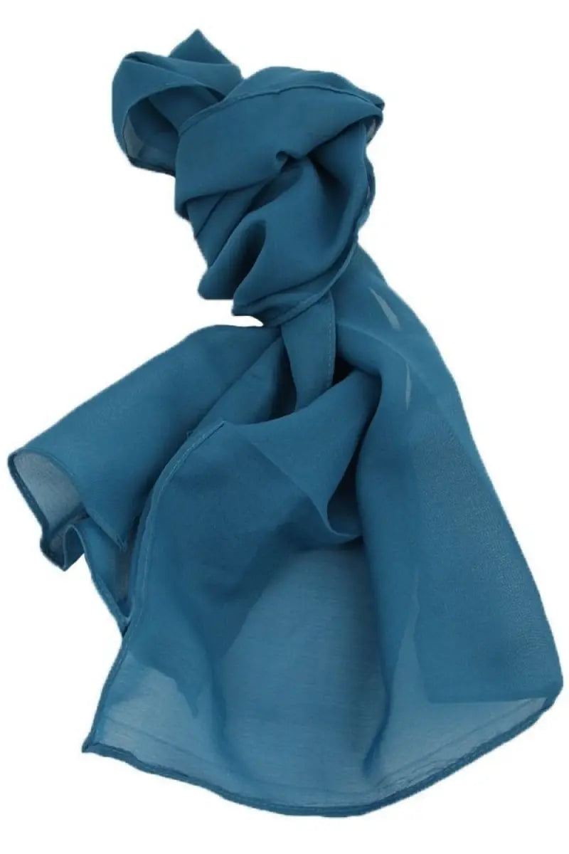 Dame chiffon tørklæde (Blue)