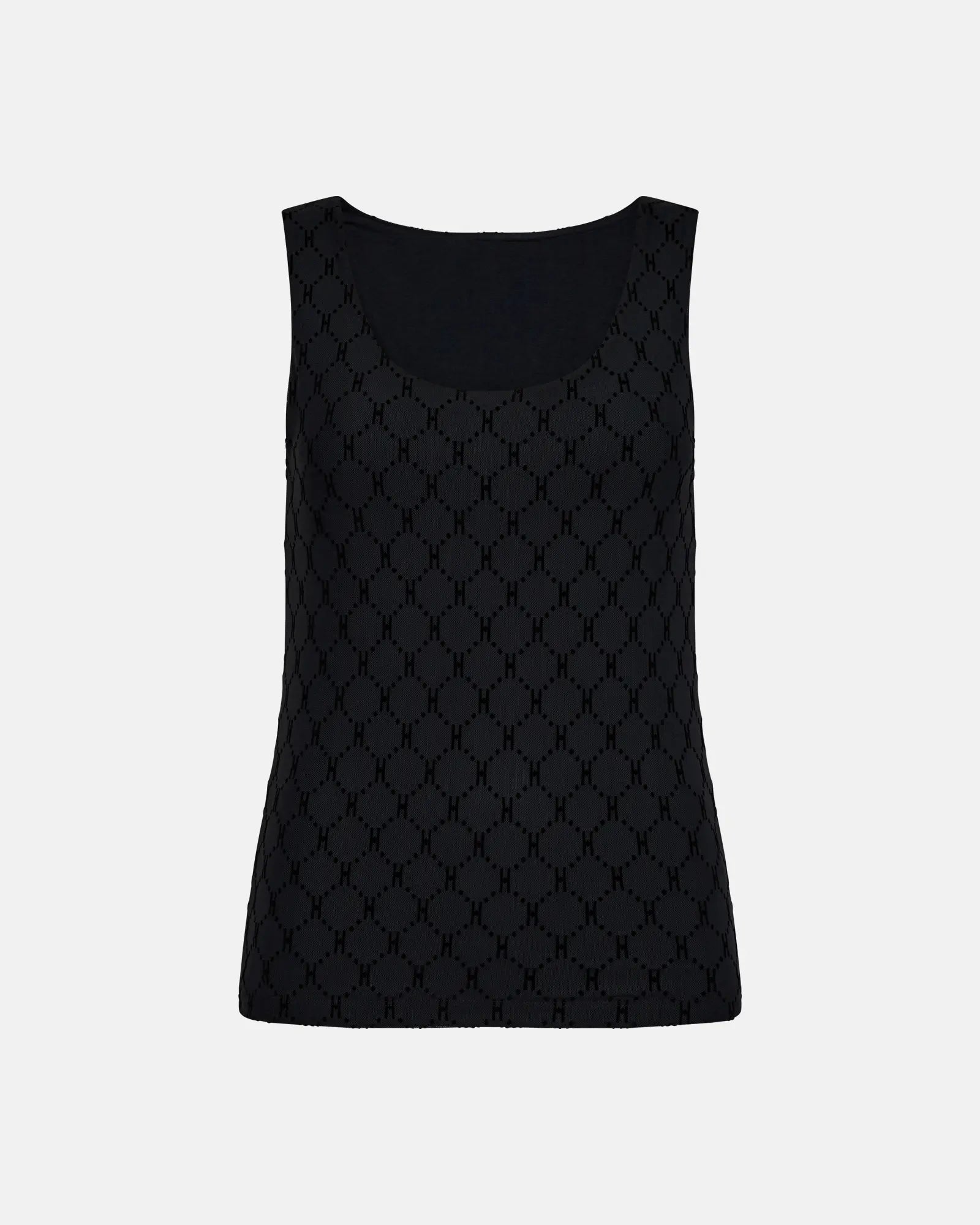 HYPETHEDETAiL mesh top (Black)