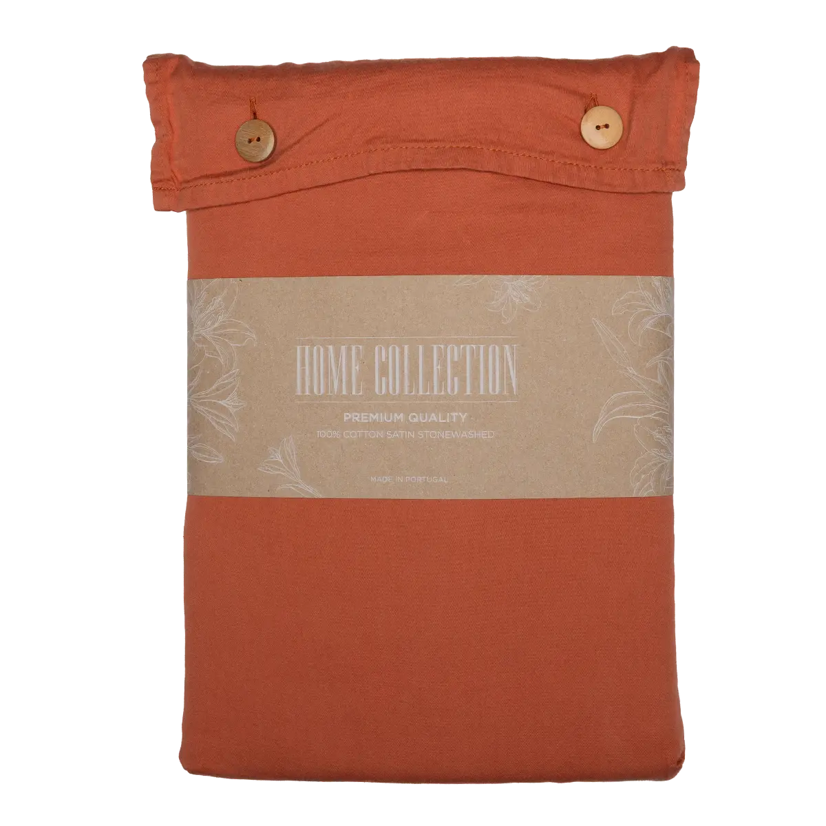 Sateen Stonewashed Rúmföt (Copper) 200 TC