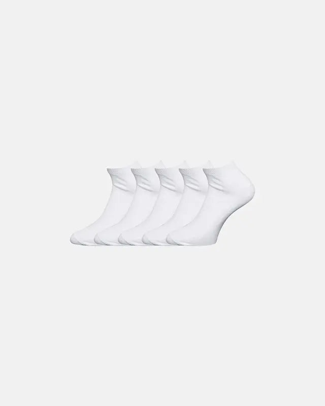 Claudio socks sneakers 5-pack (White)