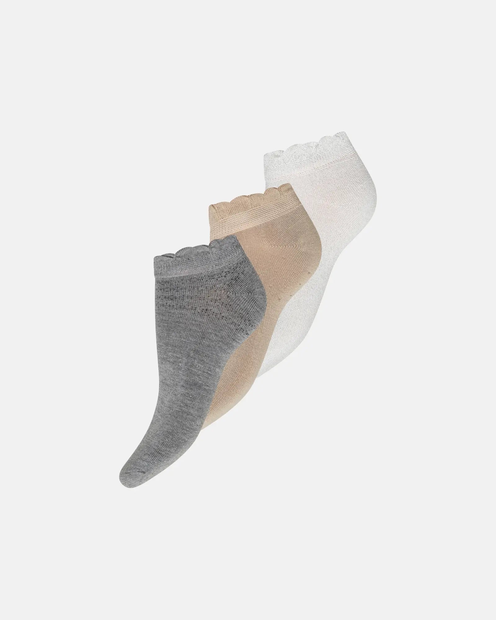 DECOY 3-pack sneaker sock bamb-Multicolour