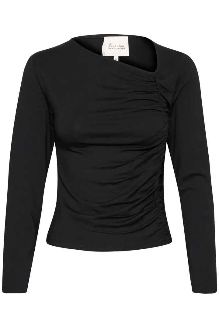 AlluraMW Blouse-BLACK
