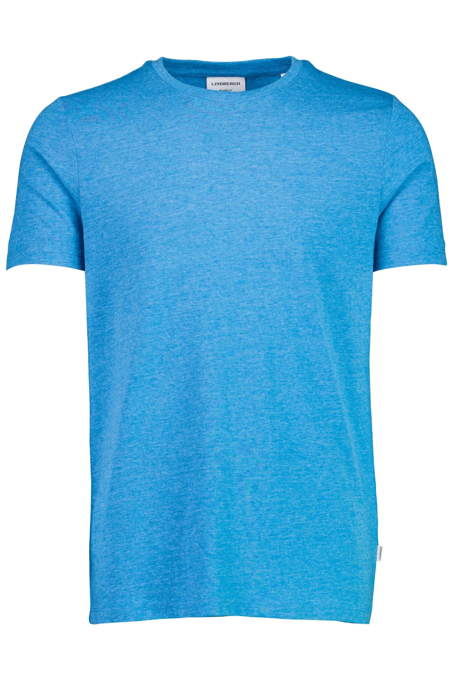 Basic tee S/S-DK BLUE MEL
