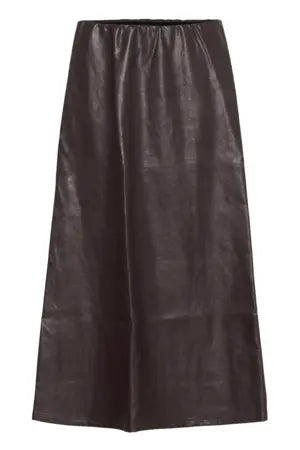 CUlilli PU Skirt-Decadent Chocolate