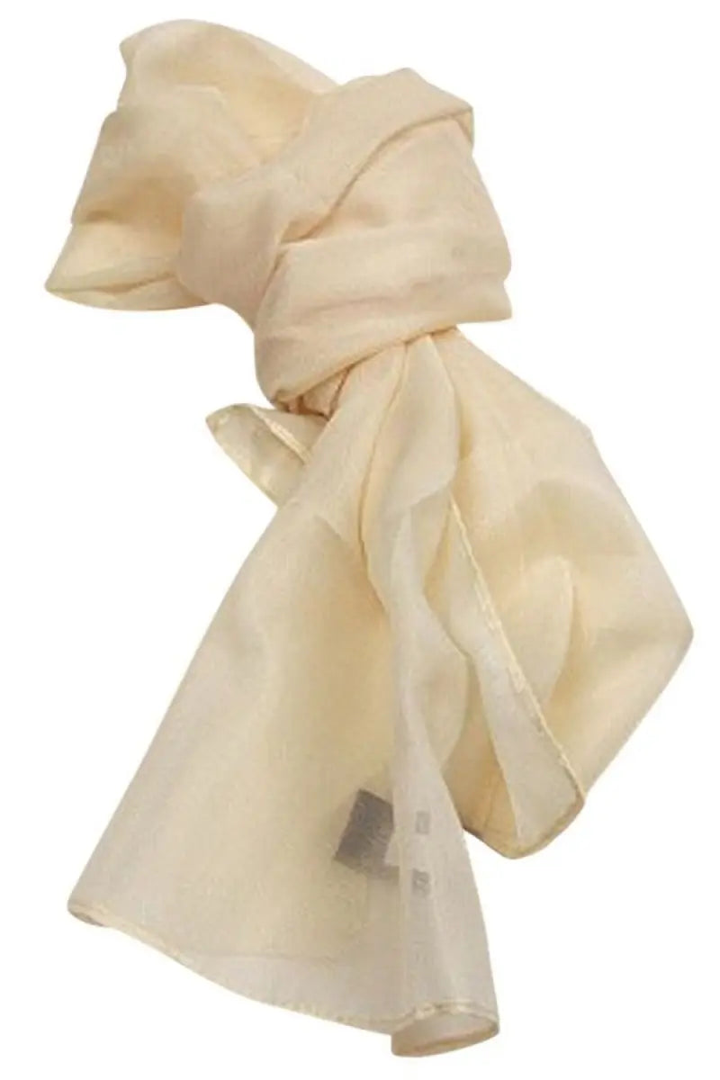 Dame chiffon tørklæde (White)