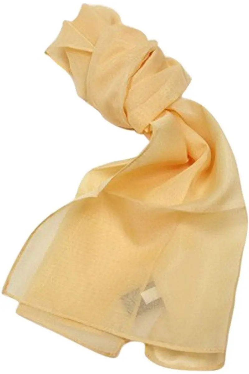 Dame chiffon tørklæde (Yellow)