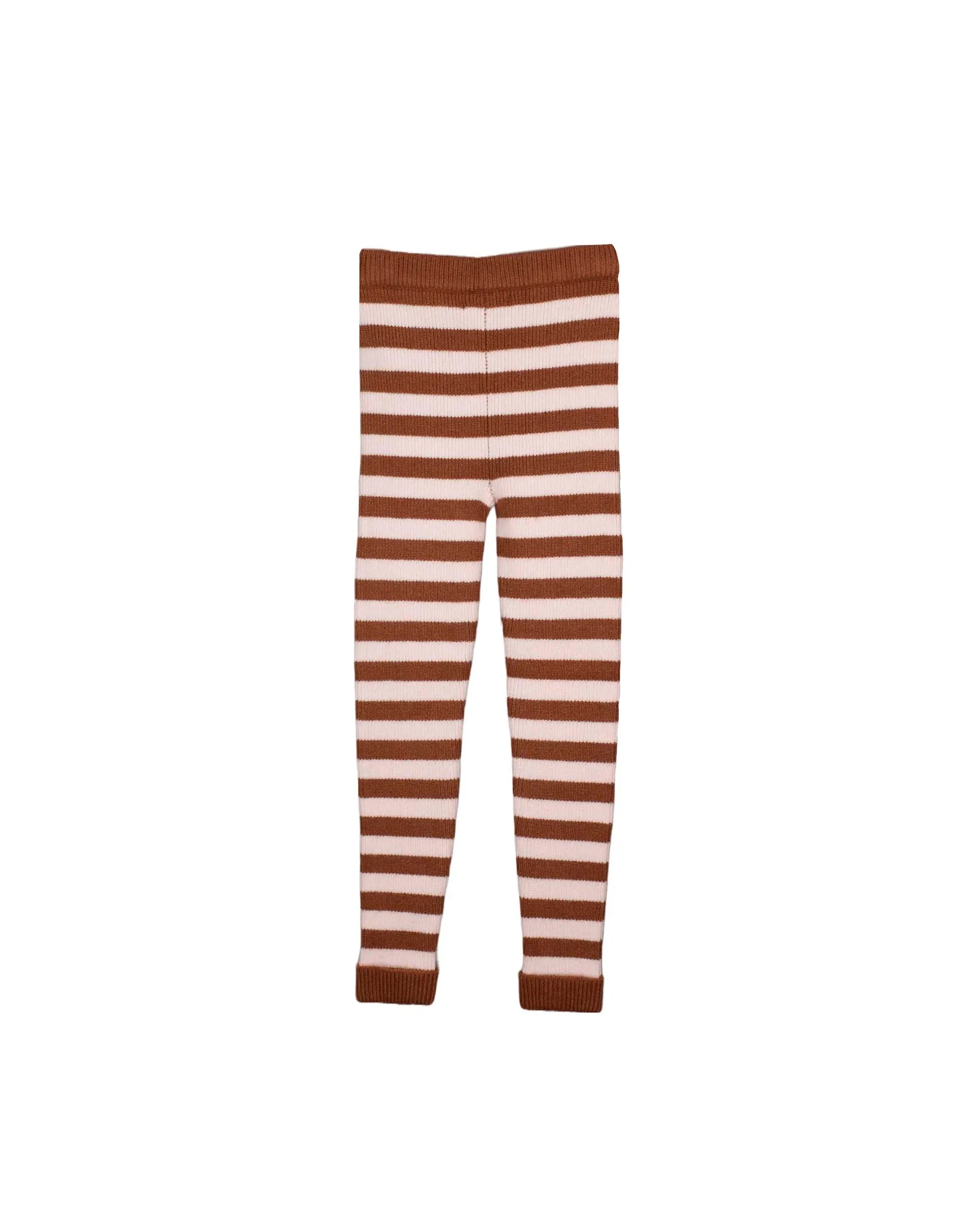 FLIINK - BENNA RIB LEGGIN (CAROB BROWN/PEACH WHIP)
