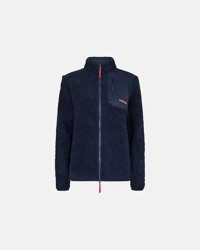 Dovre Women Teddy Fleece LS (NAVY)