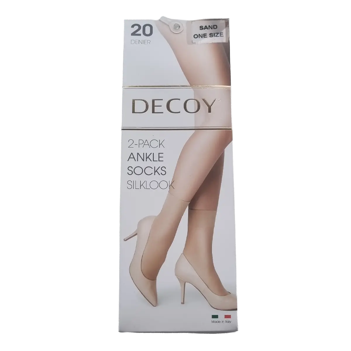 DECOY ankle sock silklo 2pk (Sand) VM