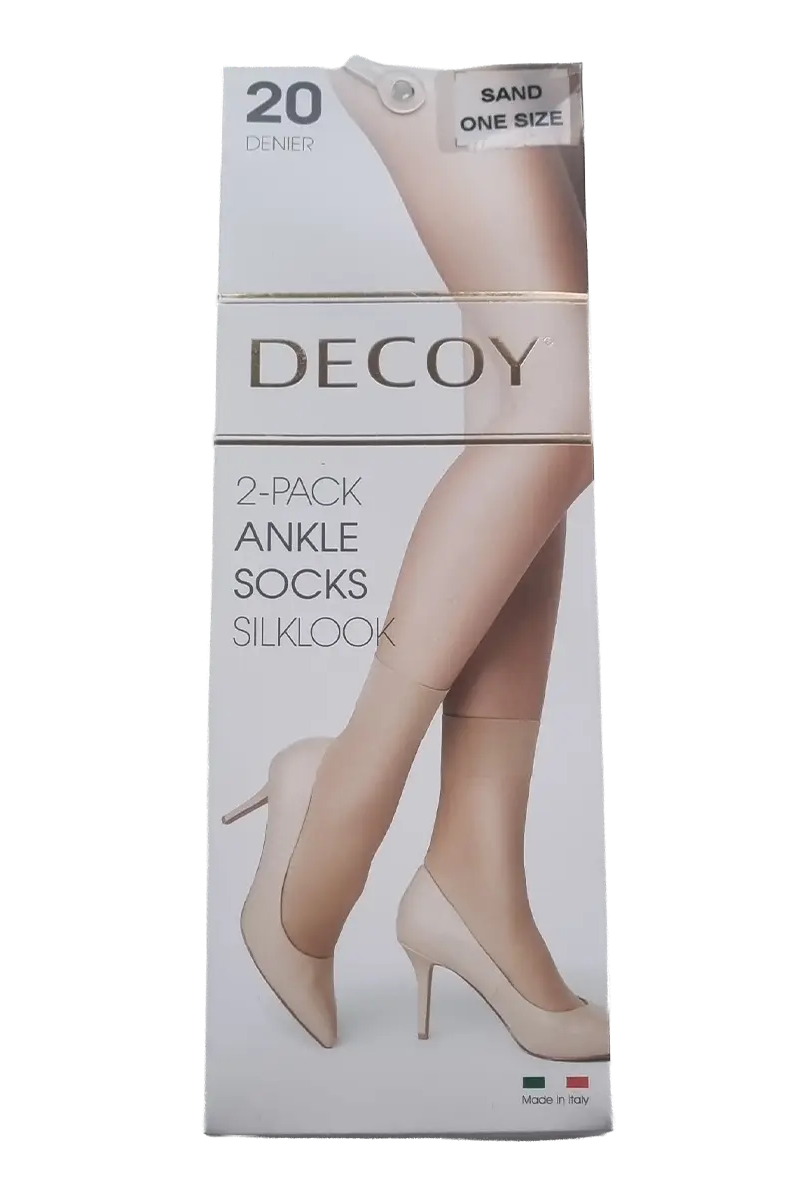 DECOY ökklasokkapakki - 2stk í pakka