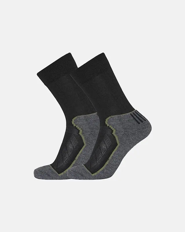 Dovre terrysocks org wool 2-pa (Black)