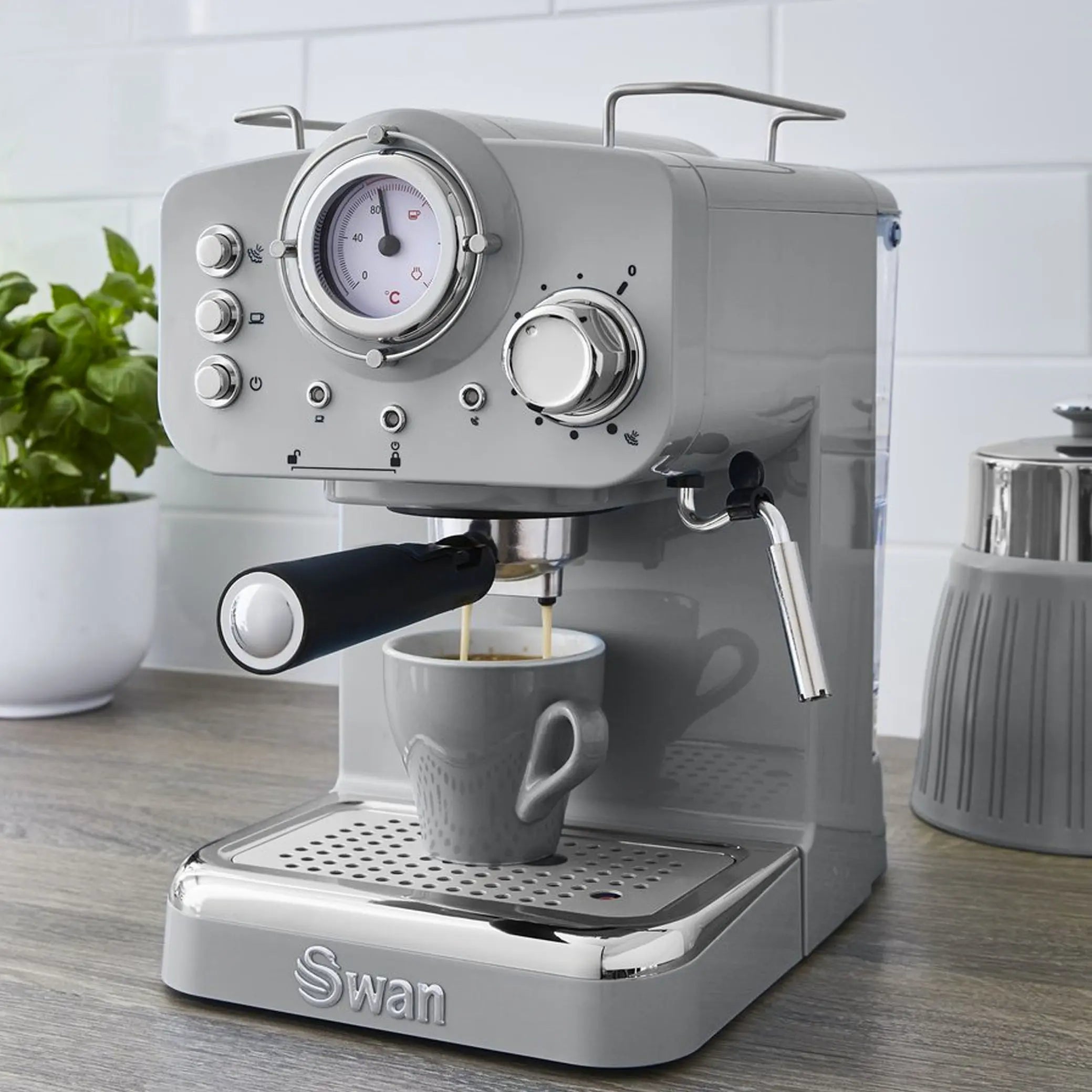SWAN Retro Espresso kaffivél