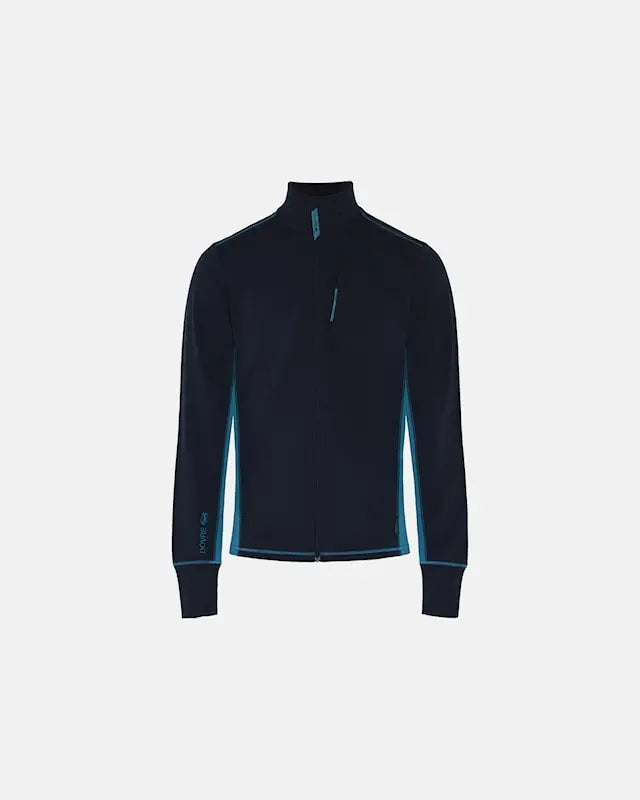 DOVRE Men´s Mid Layer Full Zip (Blue)
