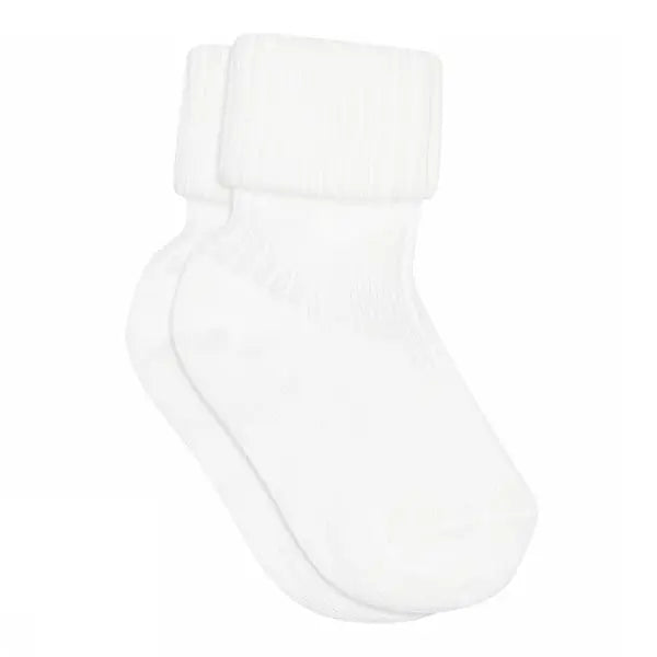 Cotton rib socks in soft breathable knit for everyday comfort and gentle wear