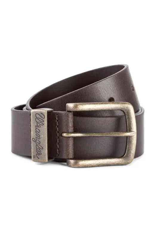 Wrangler Basic Metal Loop Belt (Brown)