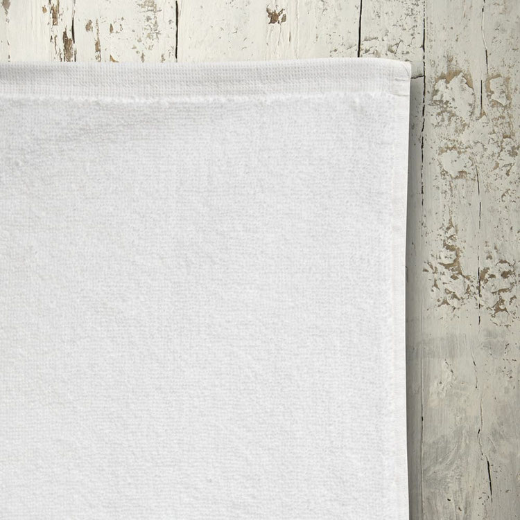 Baðmottur Kansas 50x70 cm hvít (50) (650gm/m2)