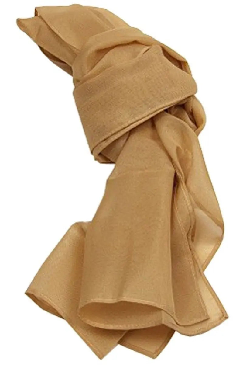 Dame chiffon tørklæde (Sand)