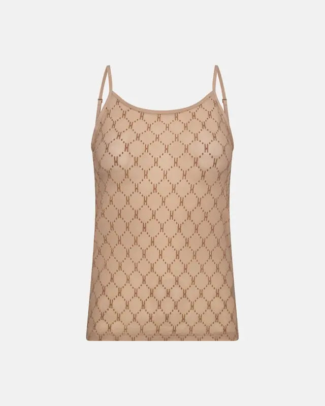 HYPETHEDETAiL mesh singlet (Sand)
