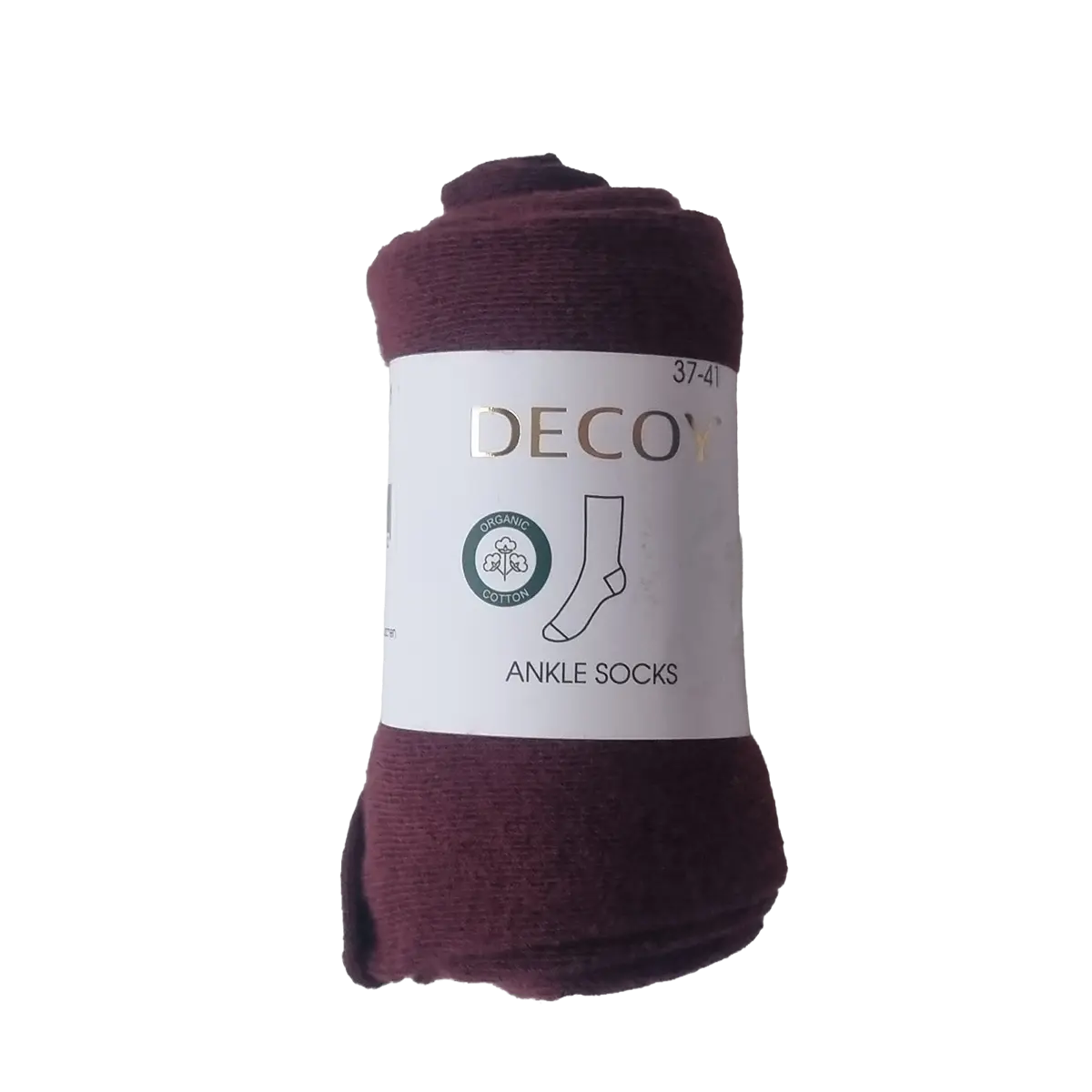 DECOY ankle sock fine knit bam (Multicolour) VM