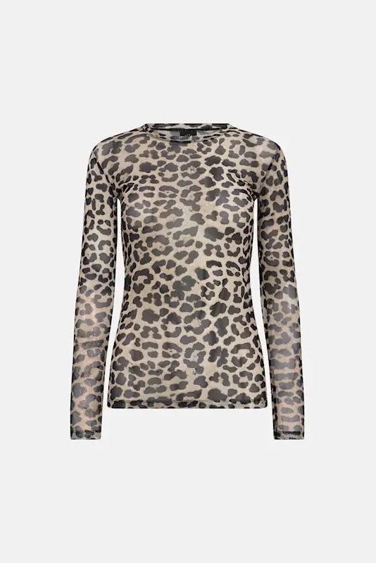 HYPETHEDETAiL blúsa með hlébarðaprenti