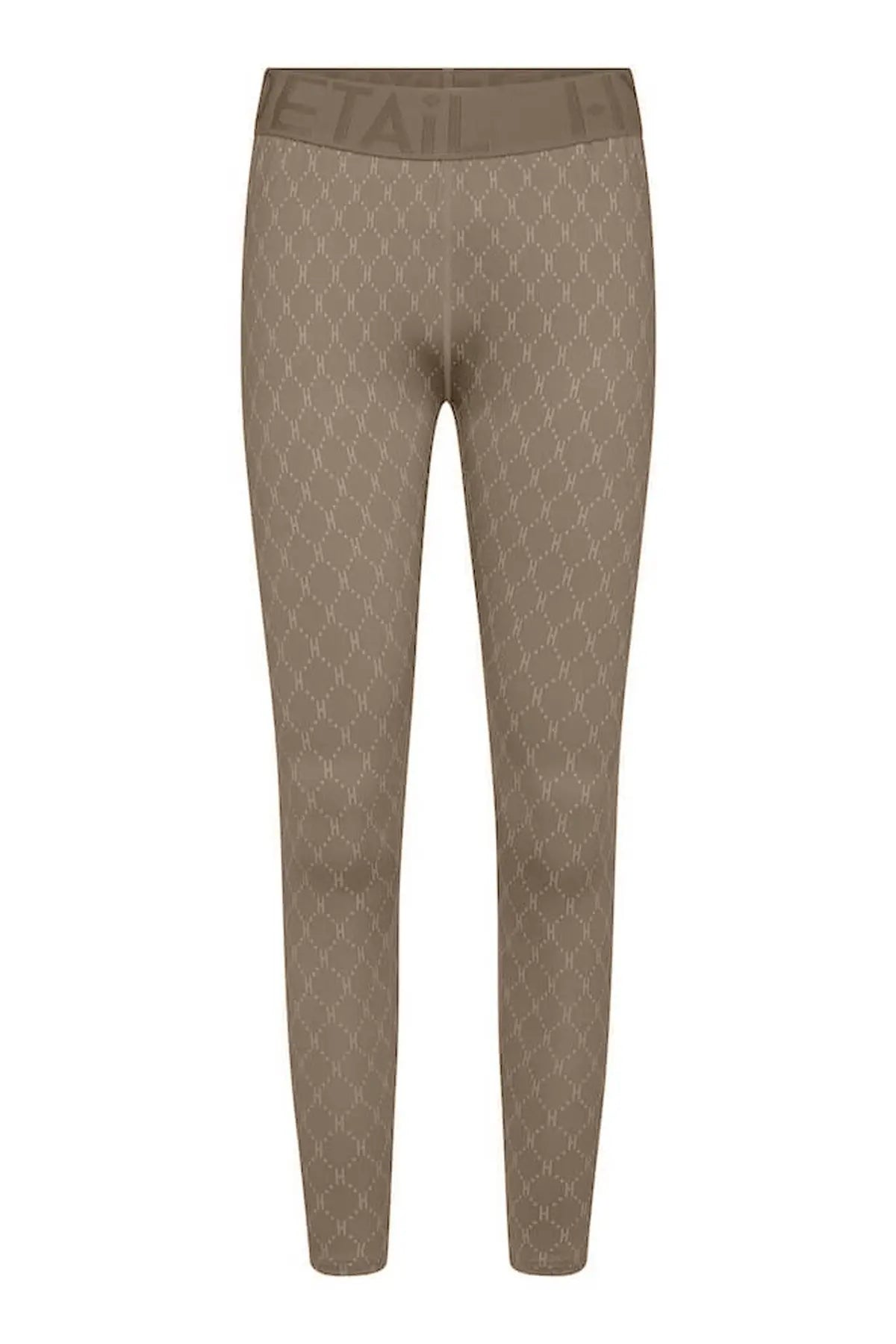 HYPETHEDETAiL printed legging (Brown)