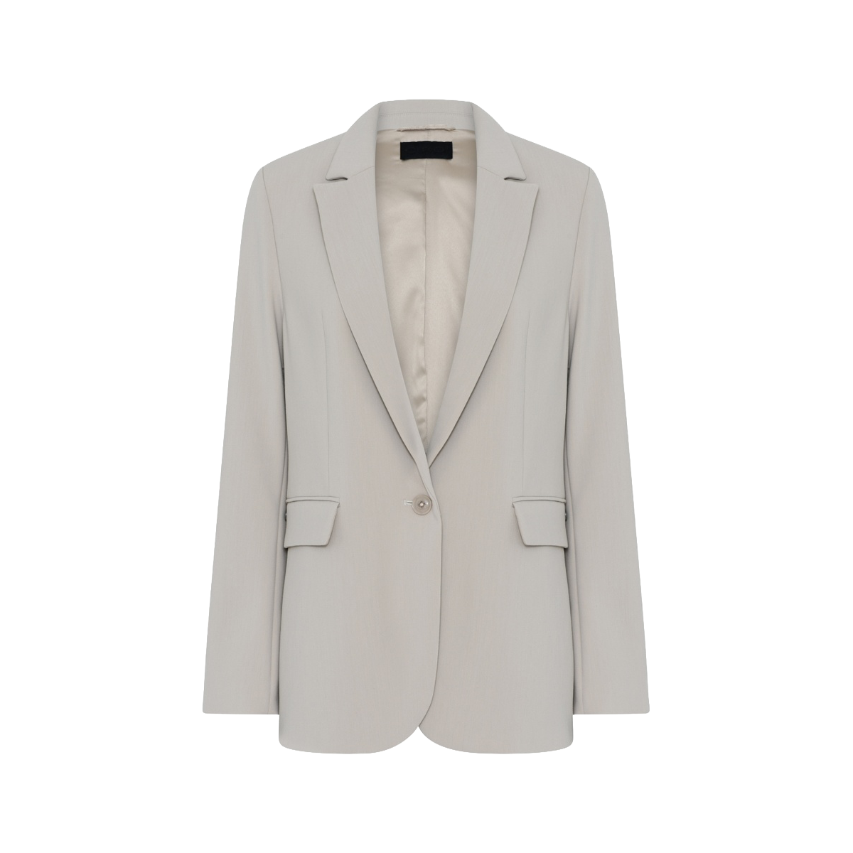 Anna - Blazer medium shape-Sand Melange
