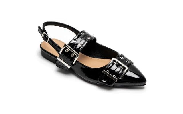 Odaline Ladies shoes-Black