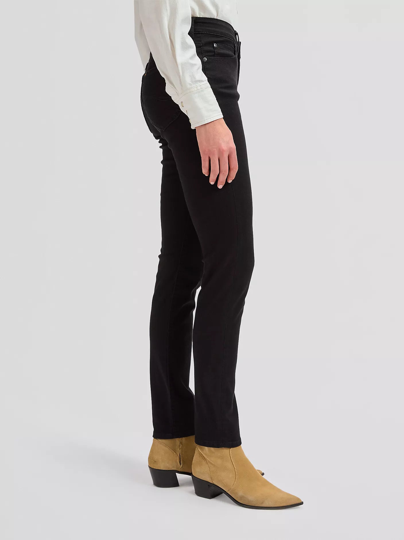 ELLY BLACK RINSE Gallabuxur