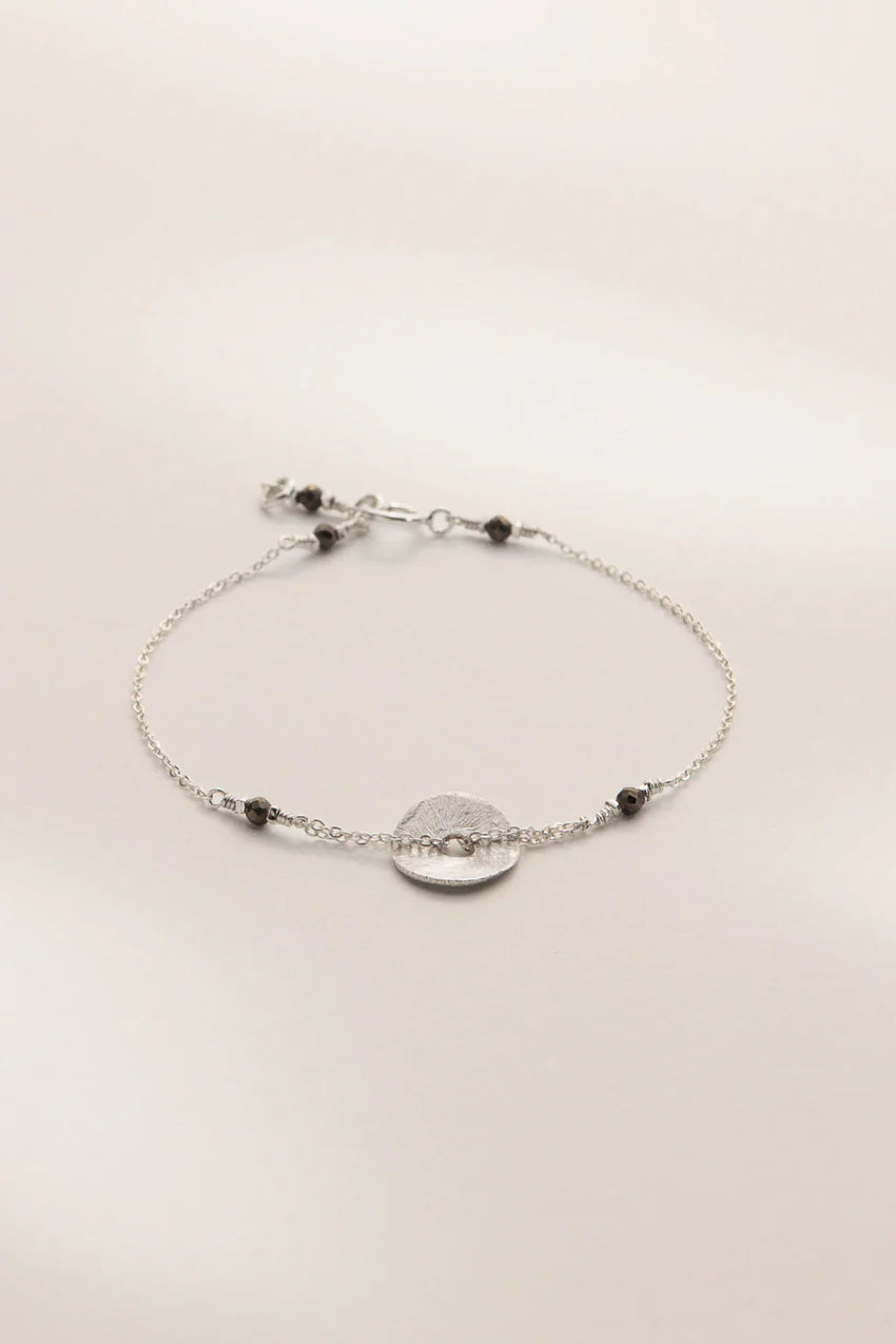 CIRCLE armband — silfur